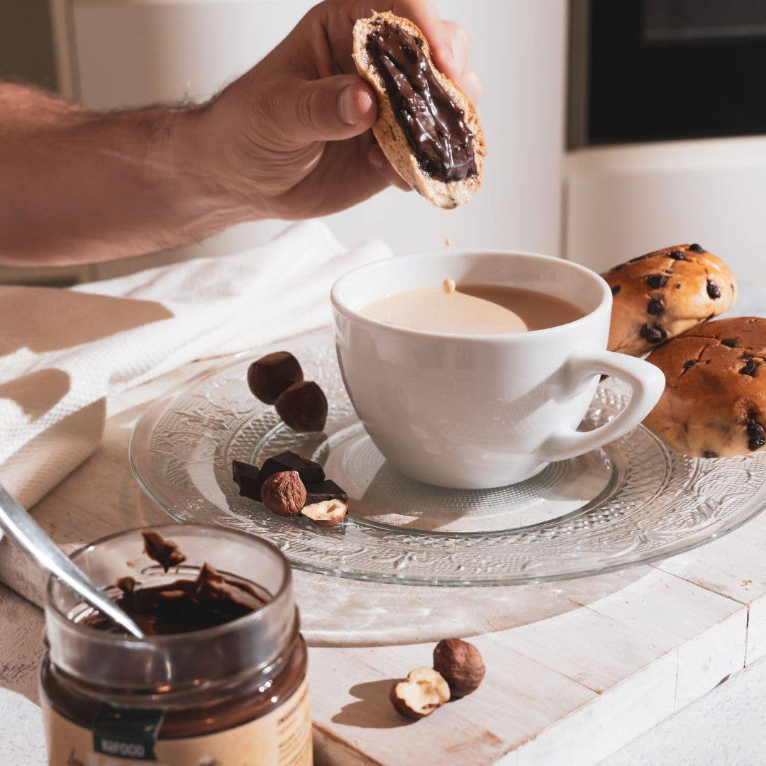 KeFood - Wholesale Nut Butter - KETOCIOK CRUNCHY 250G CREAM WITH HAZELNUT AND COCOA CRUNCH WITHOUT SUGAR5