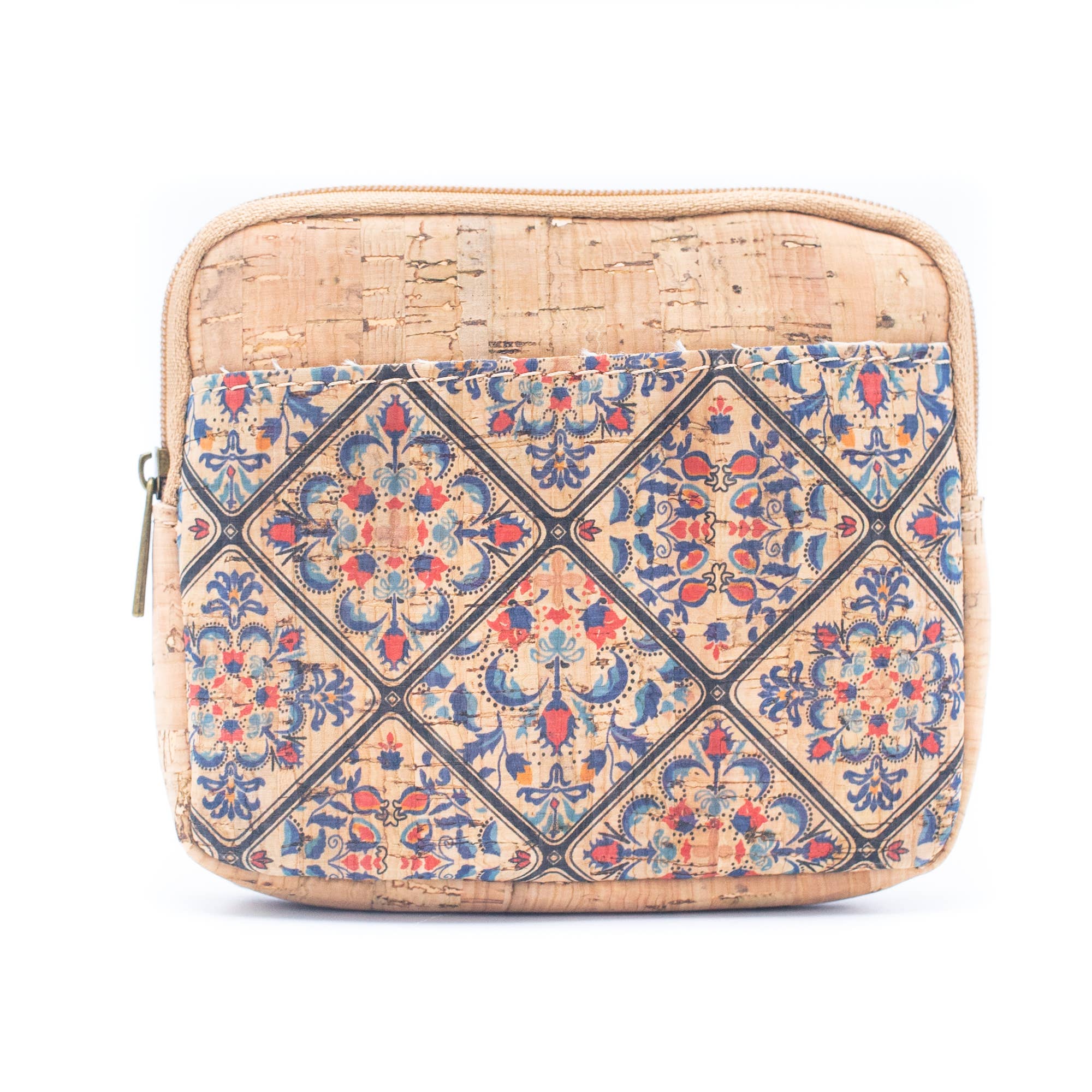 Meninas Bonitas Cork - Venta al por mayor Monedero - Mujer - (5 unidades) monedero de corcho con estampado de monedero BAGF-0010