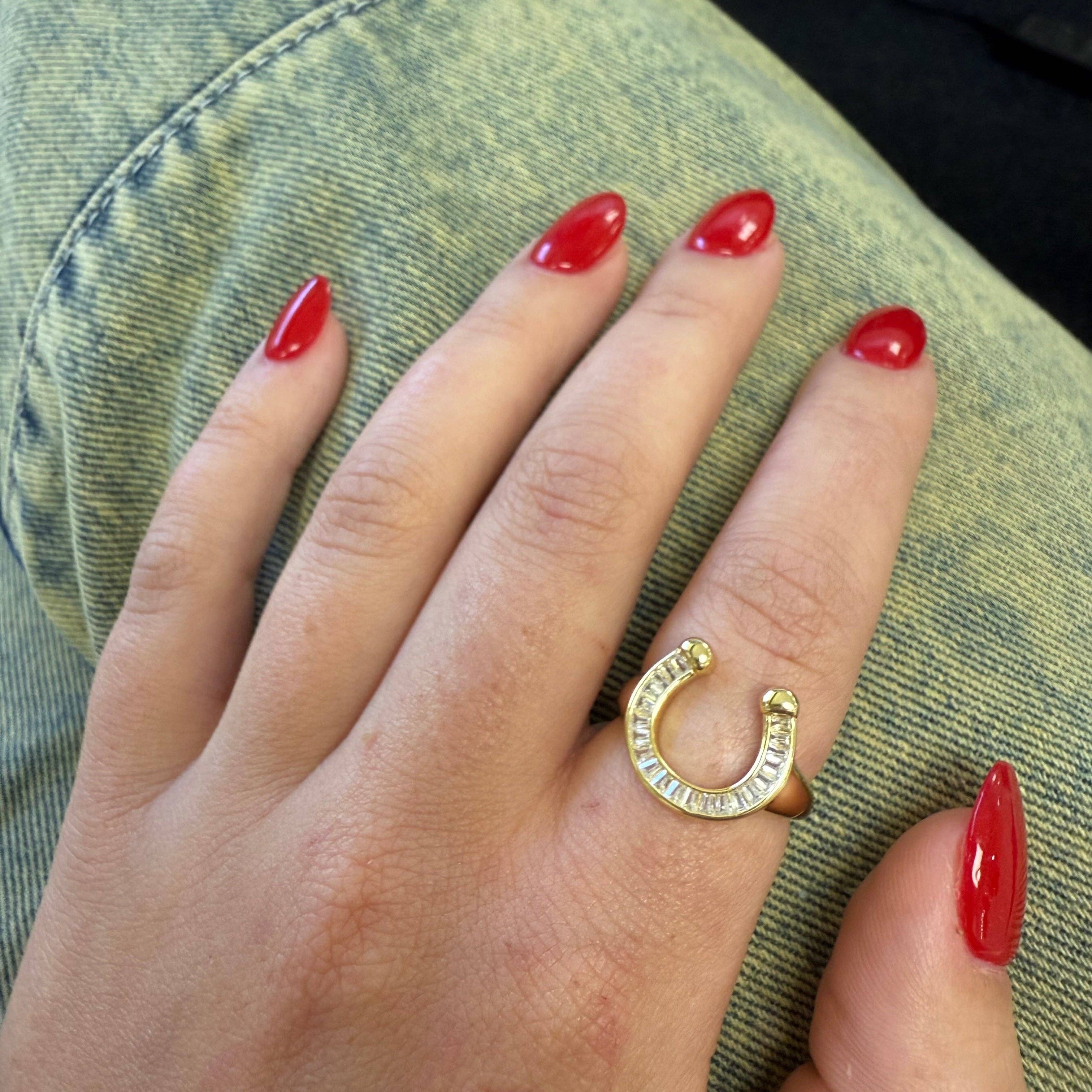 Sahira Jewelry Design - Wholesale Signet Ring - Off To The Races Signet Ring1