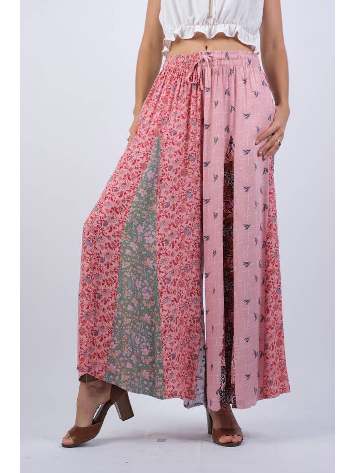 Sacred Threads - Wholesale Tunic - Women's - Petal Harmony Boho Palazzo