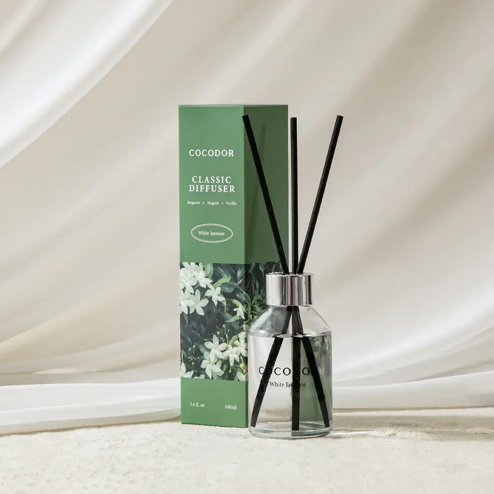 Cocodor Italy srl - Wholesale Reed Diffuser - Cocodor Classic Reed Diffuser 100ml – White Jasmine1
