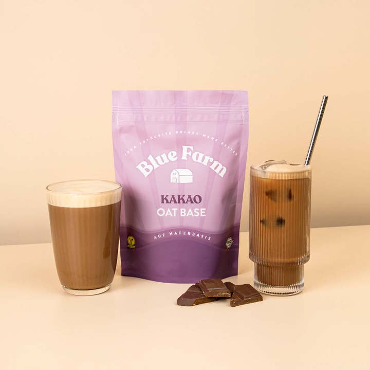 Blue Farm Oat Base cocoa with 100% real cocoa (organic) for wholesale by Blue Farm