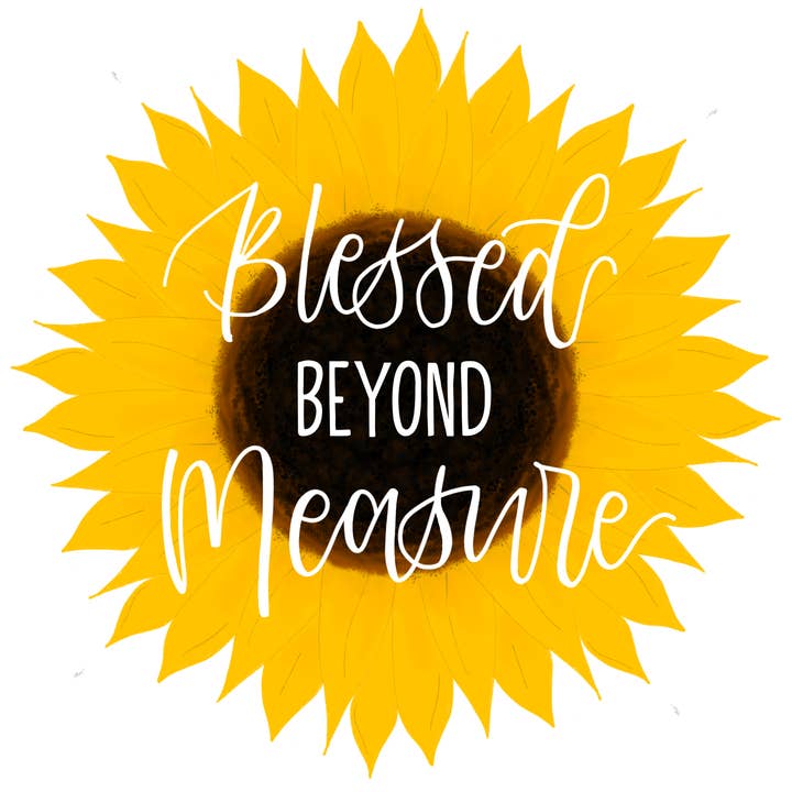 Verosletters - Wholesale Sticker - Sunflower Bumper Sticker | 4.24"x4.25"