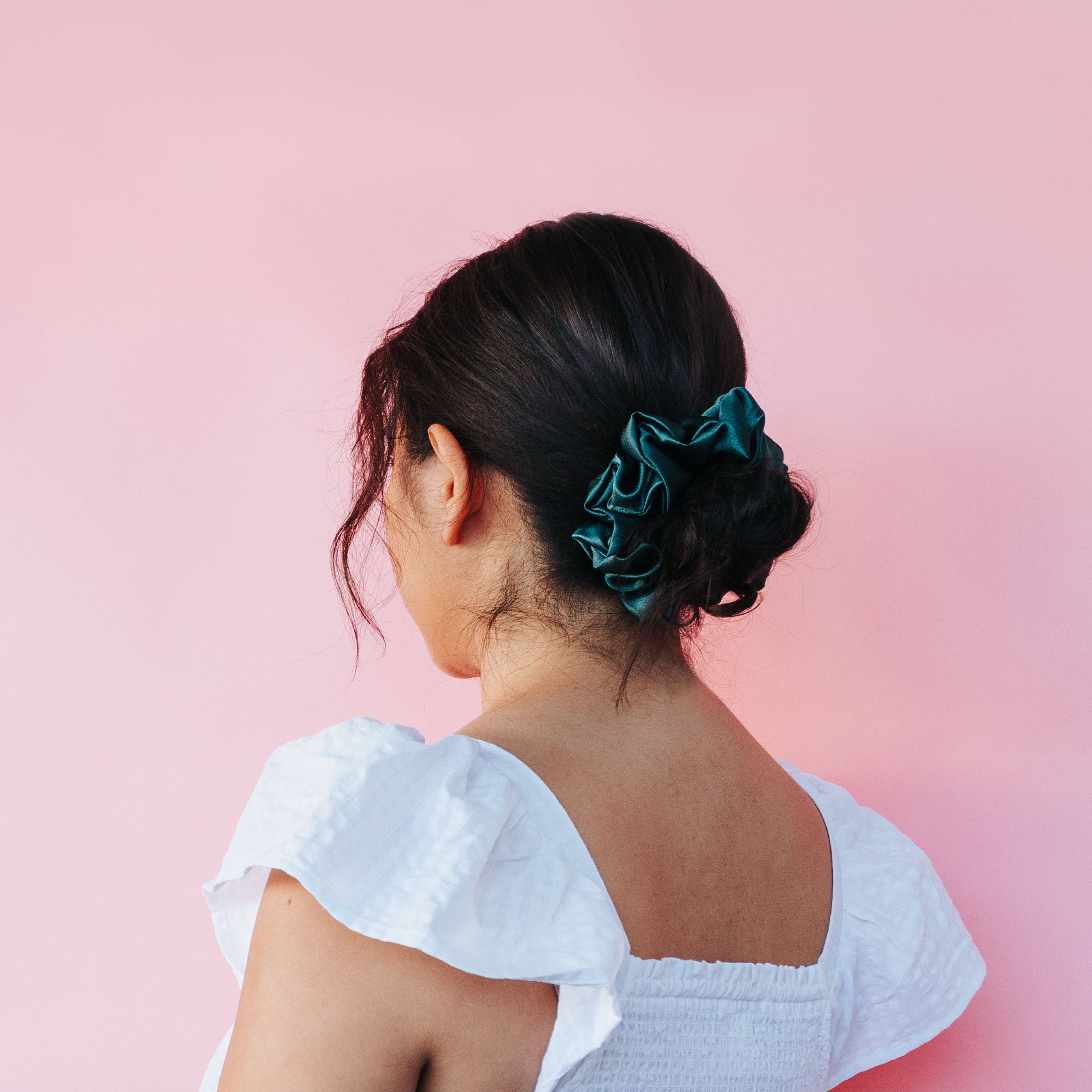 Wild Rose Accessories – wholesale Scrunchie - Women’s – Jessica Satin Scrunchie1