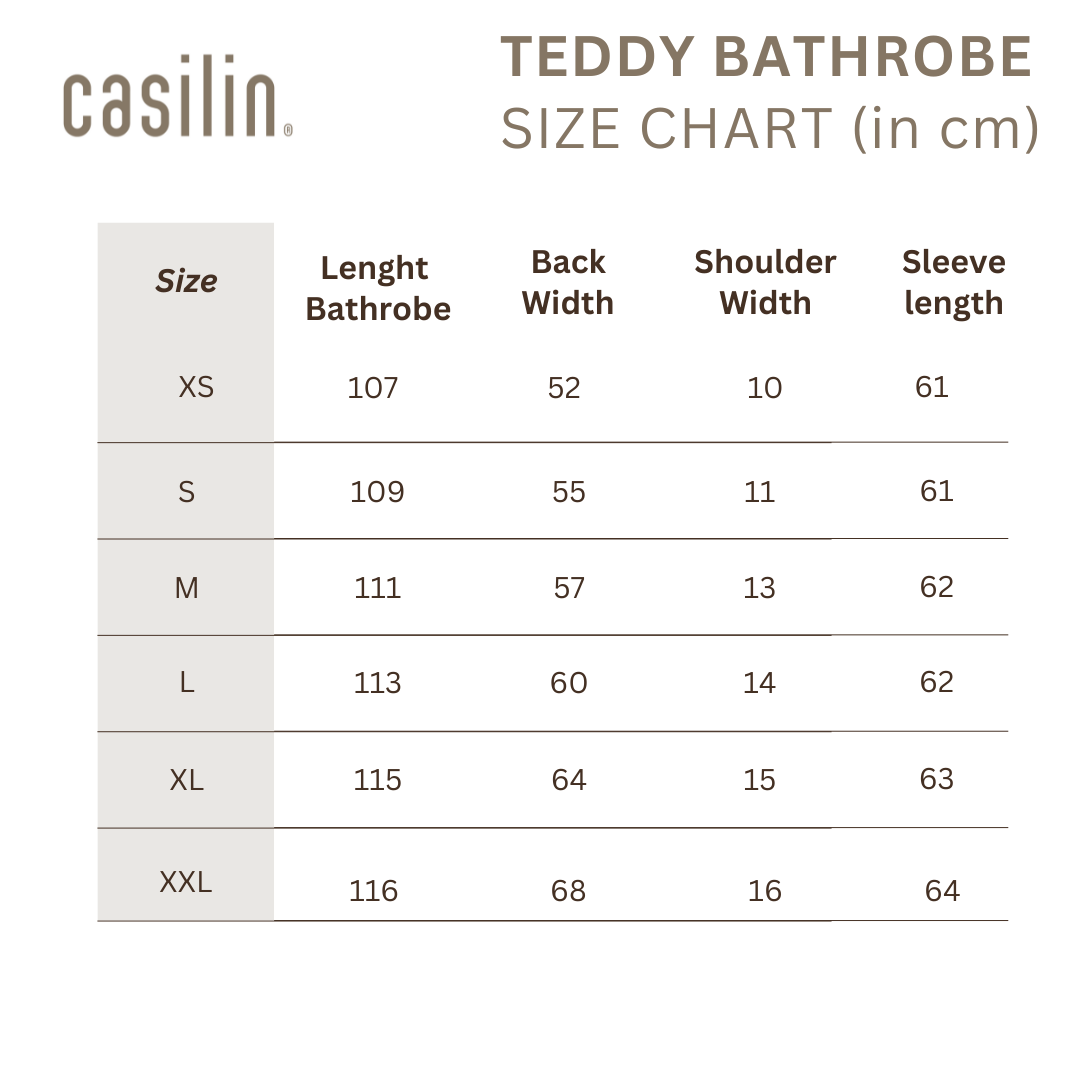 Casilin - Wholesale Robe - Unisex - Teddy Eucalyptus Bathrobe3