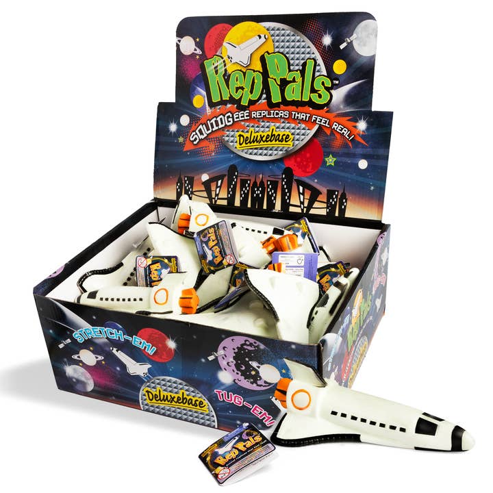 Deluxebase - Wholesale Squishy Toy - Kids & Baby - Rep Pals - Space Shuttle Stretchy Replica0