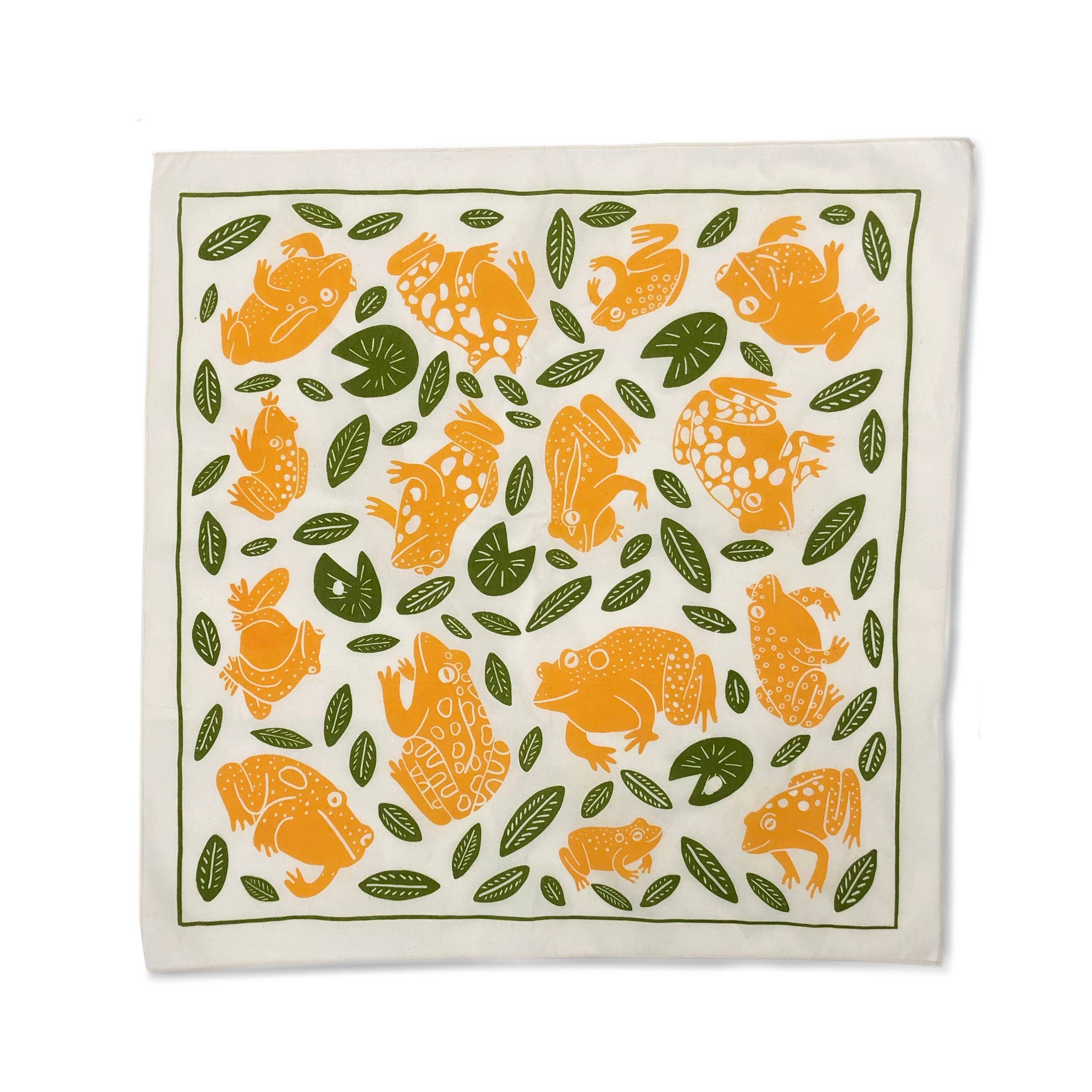 Molly Anne Bishop - Wholesale Bandana - Women's - Frog Bandana1