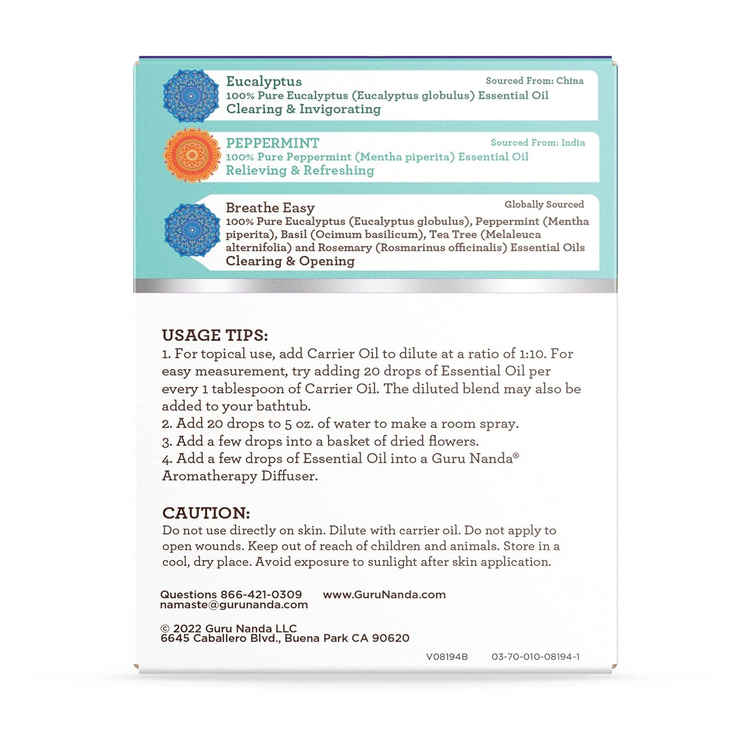 Innovarix - Wholesale Essential Oil - Breathe Essential Oil 3 Pack Set7