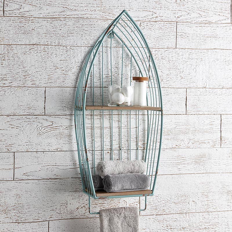 47th & Main (Creative Brands) - Wholesale Wall Mounted Shelf - Green Wall Shelves1