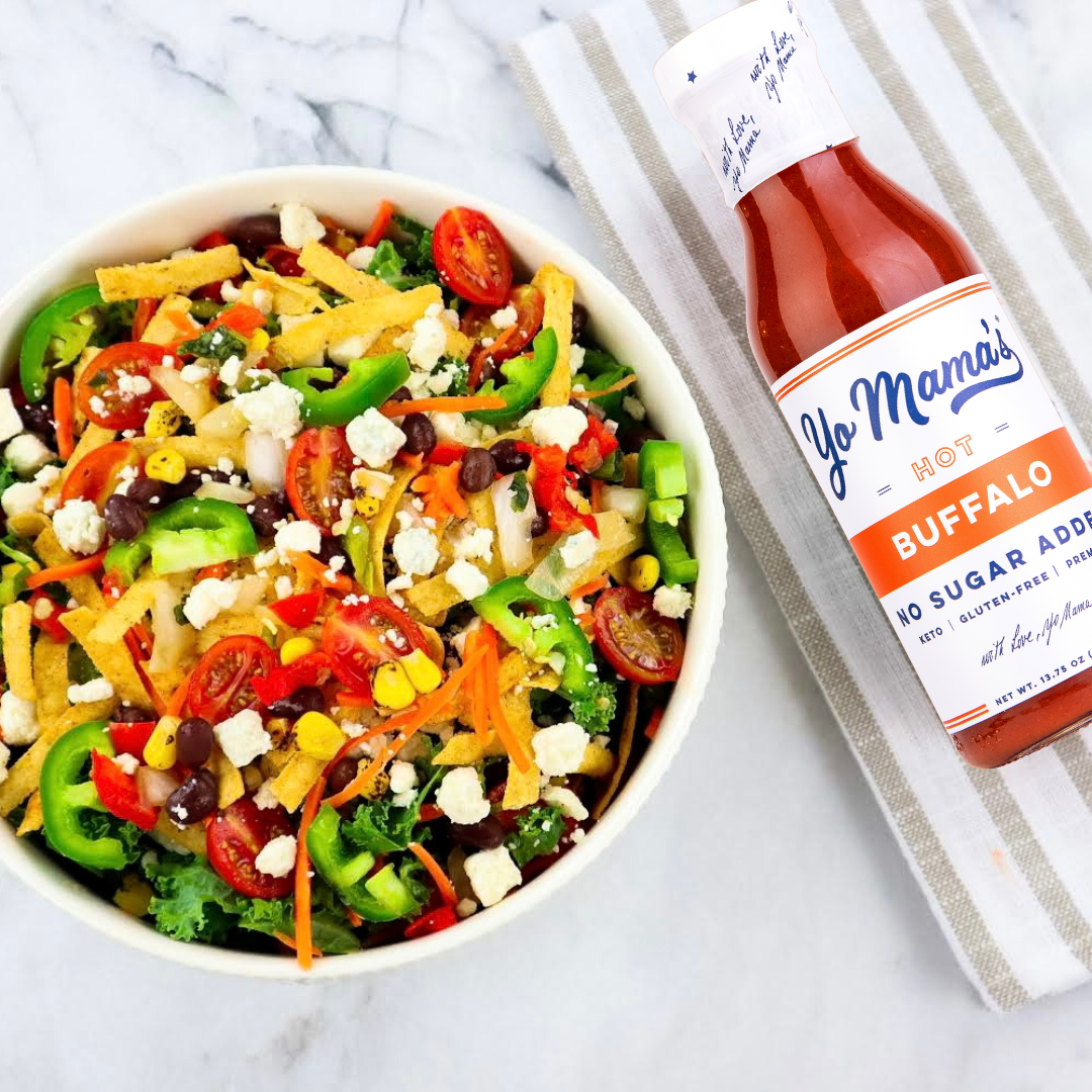 Yo Mama's Foods - Wholesale Hot Sauce - No Sugar Hot Buffalo Sauce 3