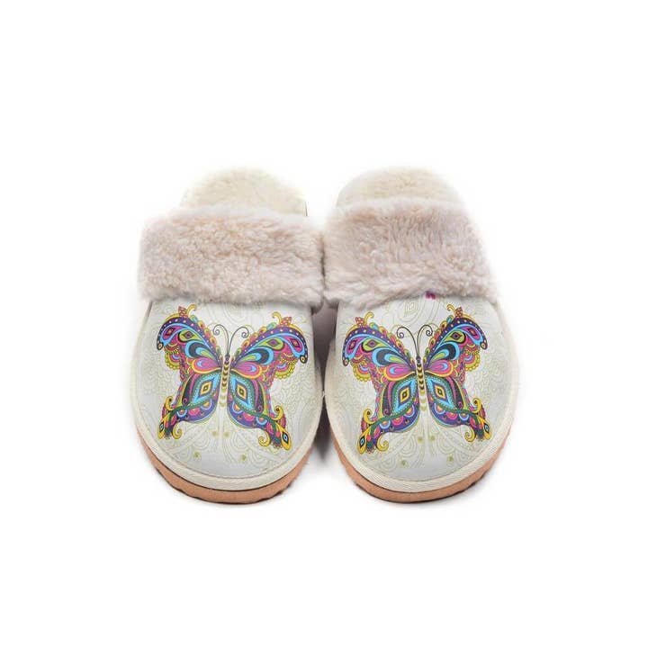 Pantoufle en shearling NTR125 pour la vente par Goby