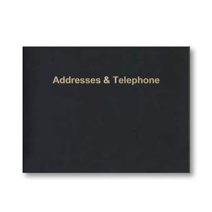 Carnet d'adresses et de téléphone AT68K Eleganza pour la vente par Charfleet Book Bindery