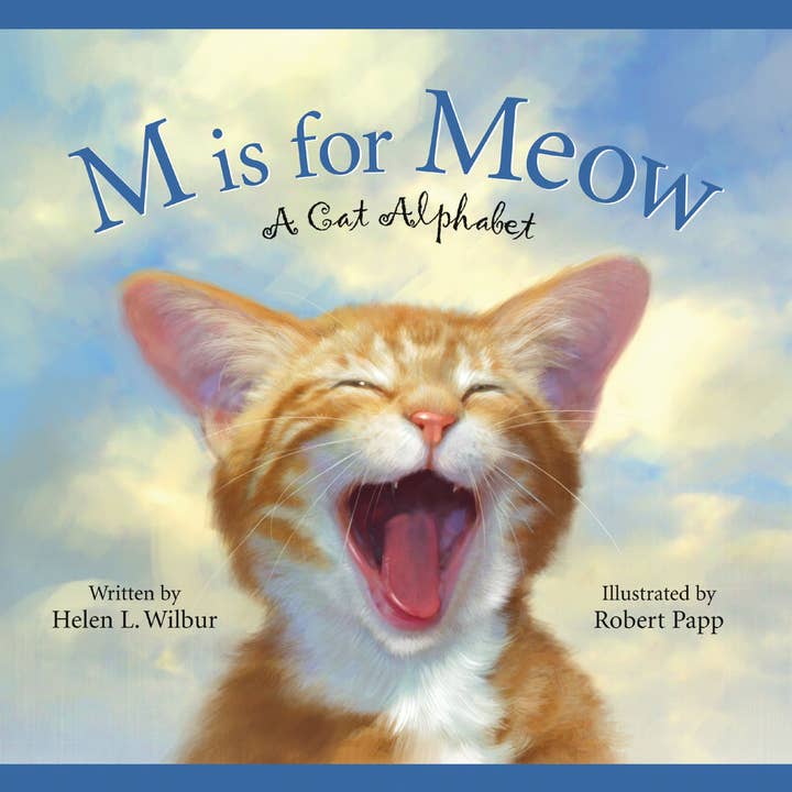 M is for Meow: A Cat Alphabet Picture Book for wholesale by Sleeping Bear Press