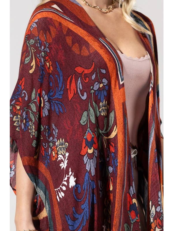 Pointillism Kimono for wholesale on Faire
