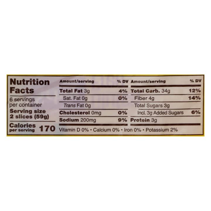 Ware Spark - Wholesale Bread/Tortilla - Schar - Bread Artsn Bkr 10grn&sds - Case Of 8-14.1 Oz1