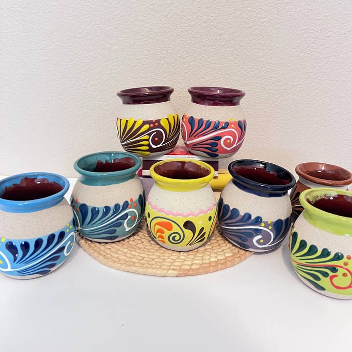 Doña Cata Art – Engroshandel Kaffekrus – JARRITOS mexicanske krus, ler kop, Håndlavet keramik kaffe te