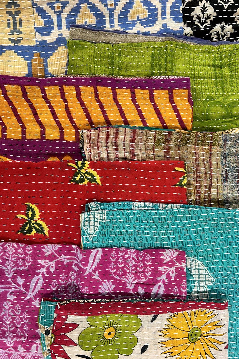 Sevya Handmade – wholesale Dinner & cloth napkin – Kantha Napkins, Set of 48