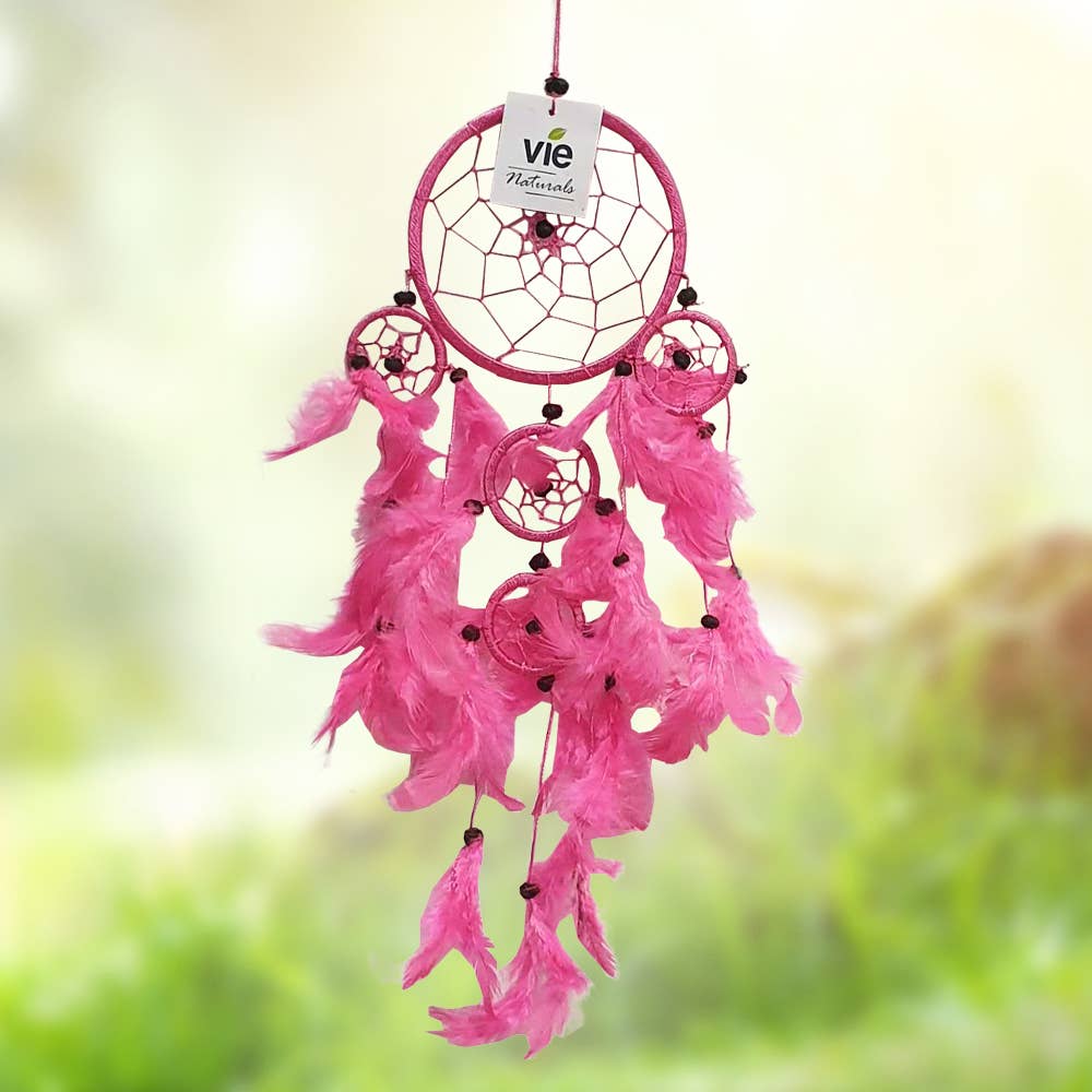 VIE – wholesale Dreamcatcher – Dream Catcher, 11cm Ring with 4 Smaller Rings5