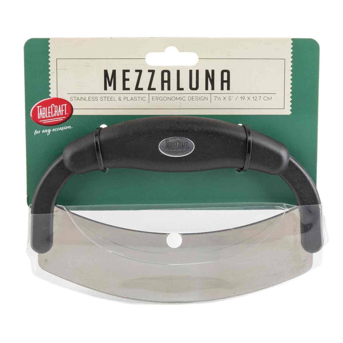 TableCraft Products Company - Wholesale Kitchen Tool/Gadget - Single Blade Mezzaluna1