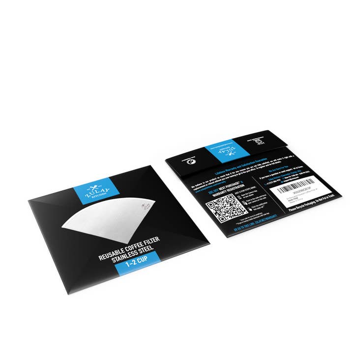 Zulay Kitchen - Wholesale Pour-over & dripper - Stainless Steel Reusable Pour Over Coffee Filter1