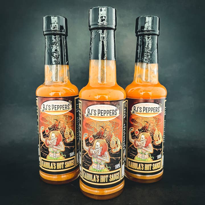 Kahula's Hot Sauce for wholesale by RJ's Peppers
