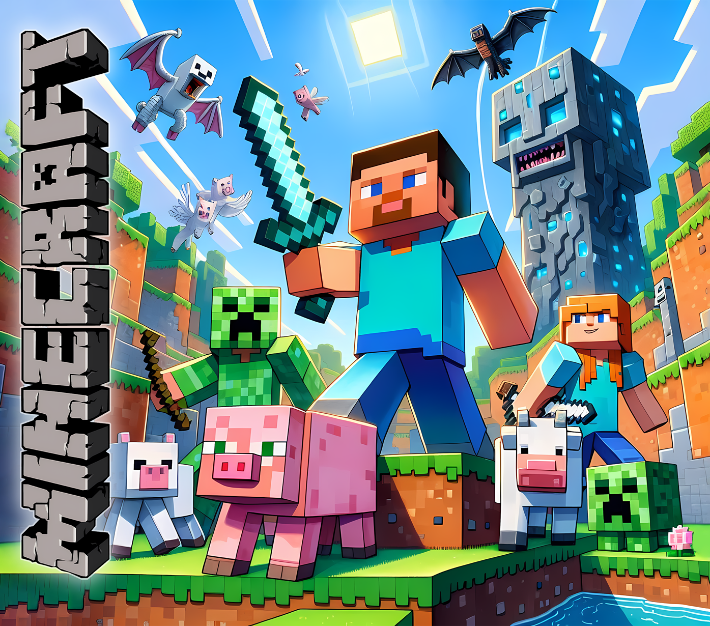 SubliMasterUK - Wholesale Coffee Mug - Minecraft-Themed Mugs – 20 Full-Color Designs!  11 oz sublimation mugs25