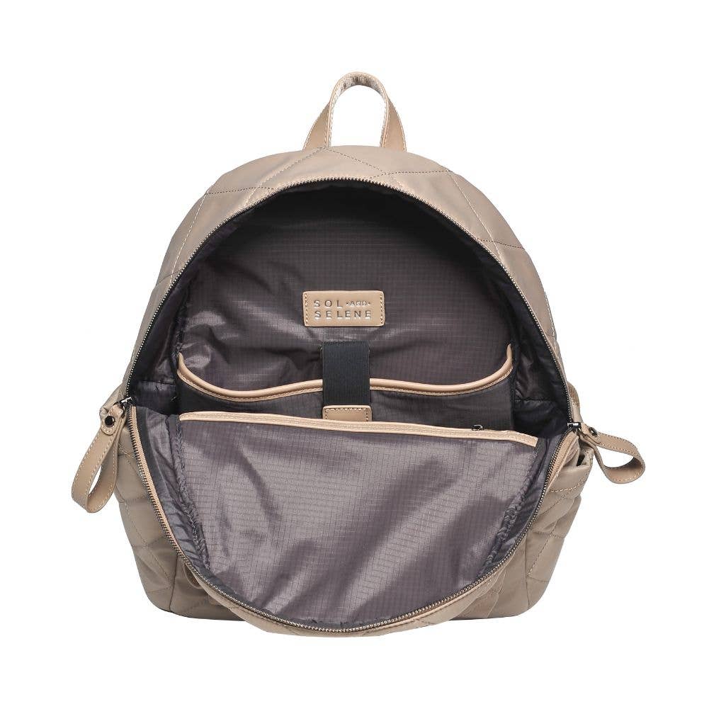Sol and Selene - Wholesale Backpack - Women's - Motivator Large Quilted Nylon Travel Backpack18