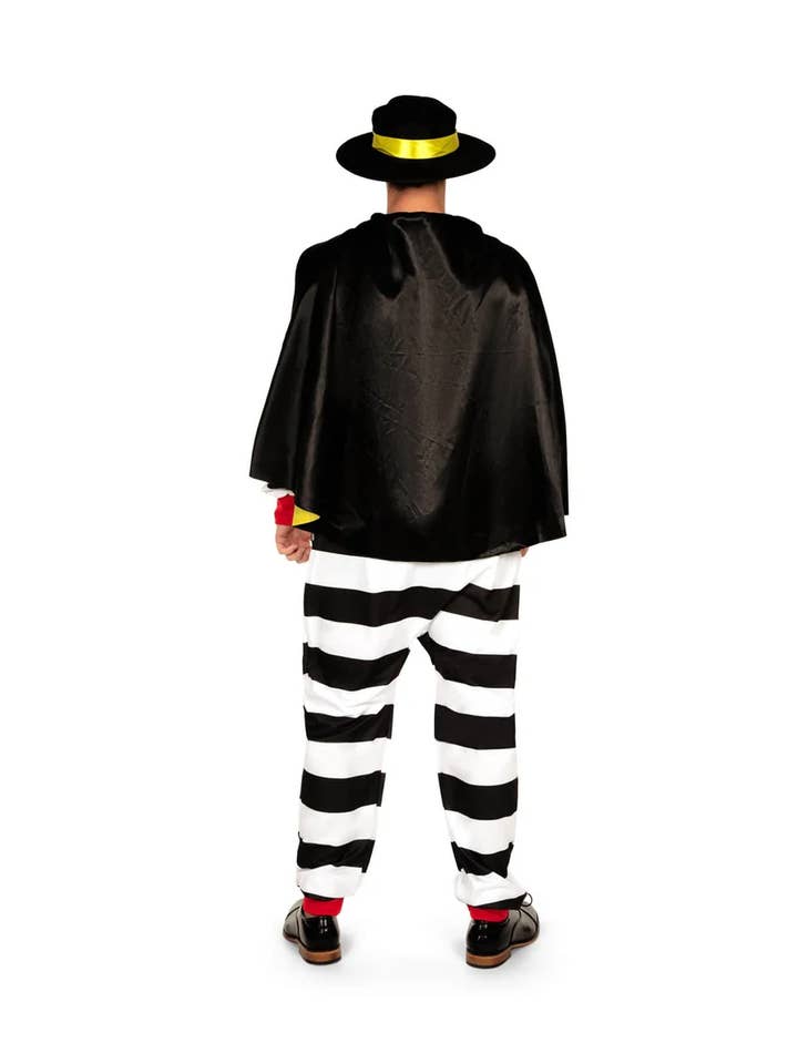 Tipsy Elves – Engroshandel Kostume - Voksen – Hamburger Thief Kostume - Unisex Halloween Jumpsuit