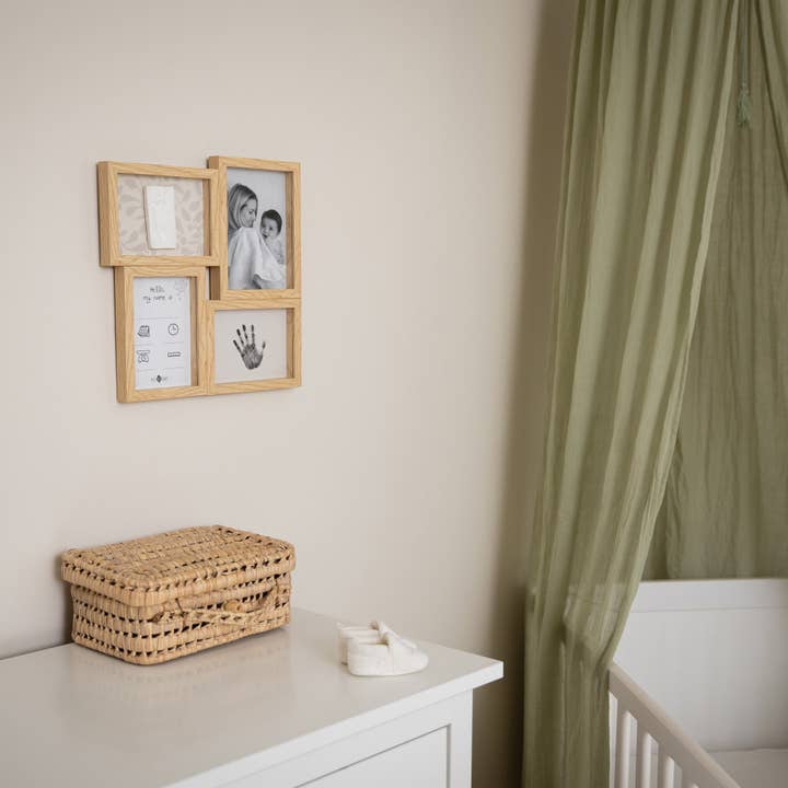 PJM Distributions - Wholesale Picture Frame - Kids & Baby - Petit Artichaut | Puzzle Frame -Ivy Grey|Imprint Photo Frame