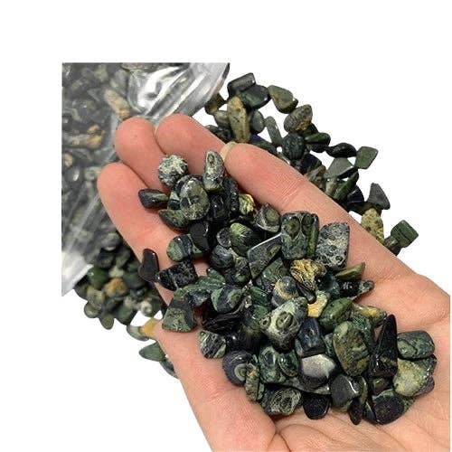 Kambaba Jasper Chips 500g for wholesale by Alliz Trading