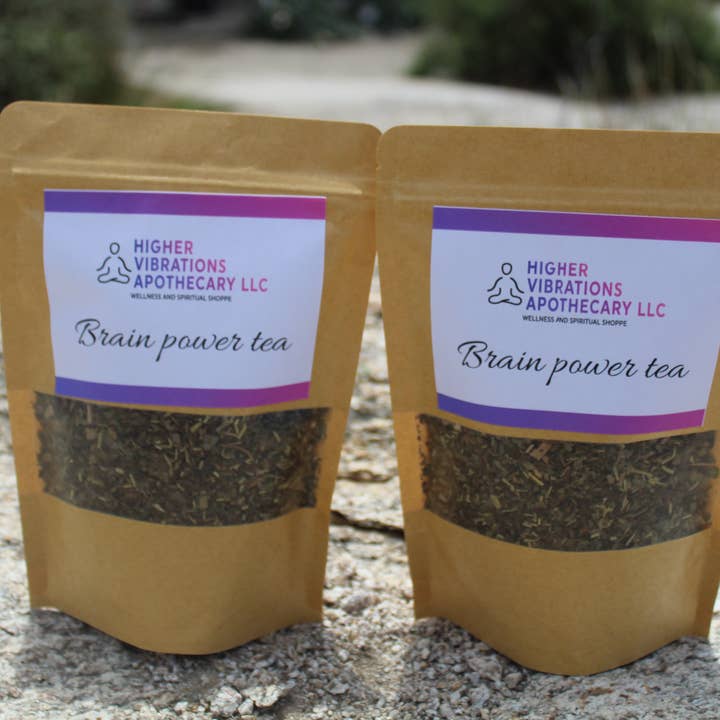 Brain Power Tea - 2oz for wholesale by Higher Vibrations Apothecary