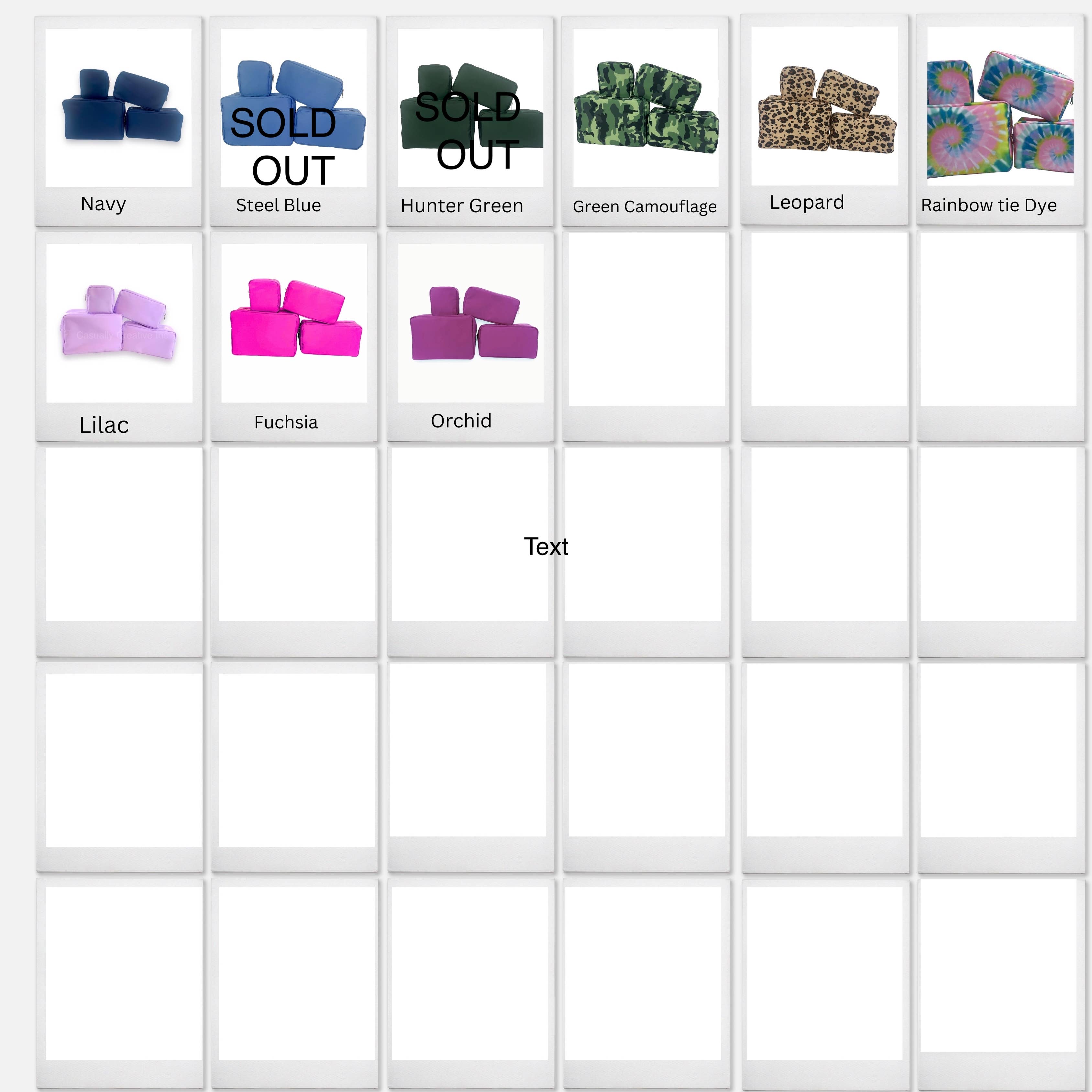 Social Grace & Company – Engroshandel Kosmetiktaske – Nylon-etui til kosmetik – Perfekt til hurtig opbevaring2