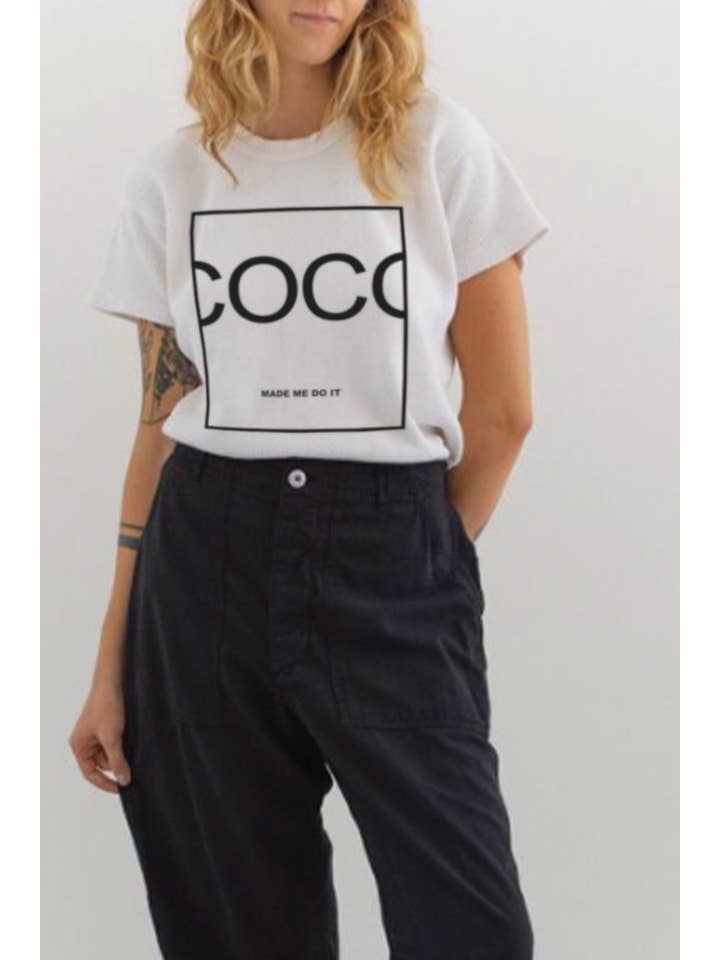 Polar bee - Wholesale Screen printed t-shirt – Women′s - PB-2823. MADE ME DO IT