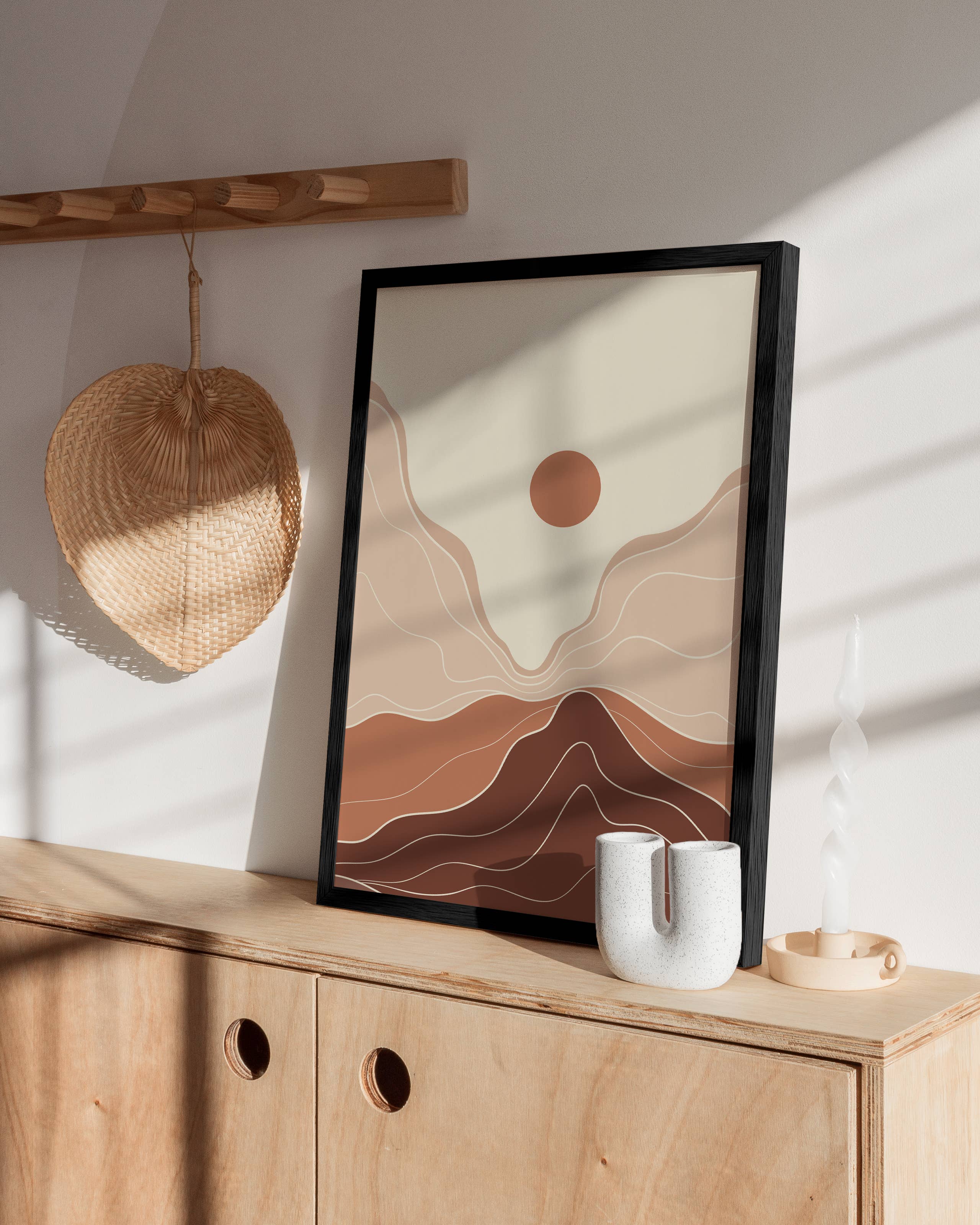 Haus and Hues – Moldura por atacado – Moldura preta sólida de carvalho9