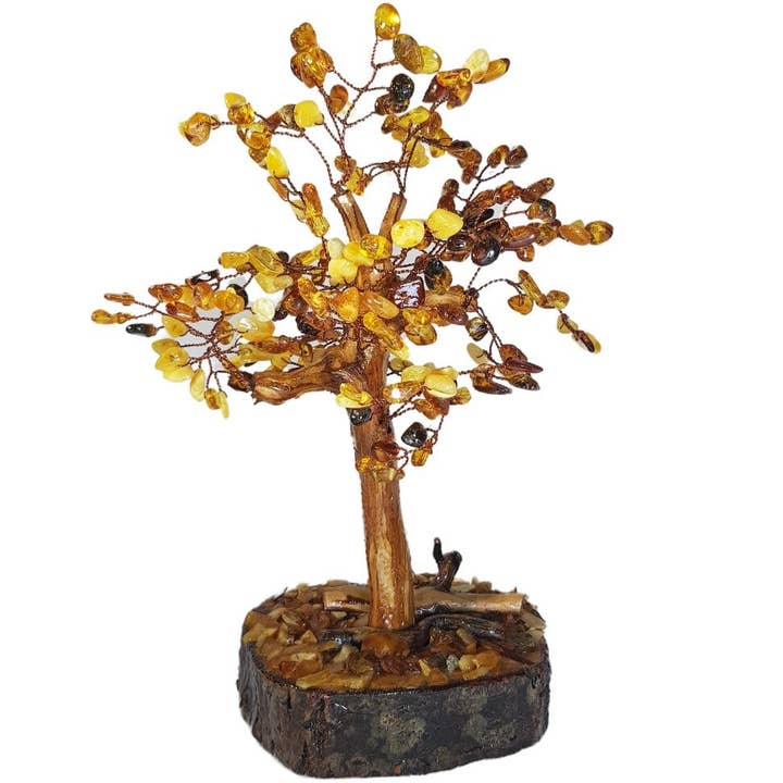 USA Handmade Money Tree Baltic Amber Gift Home Decor KIZIMA for wholesale by KIZIMA