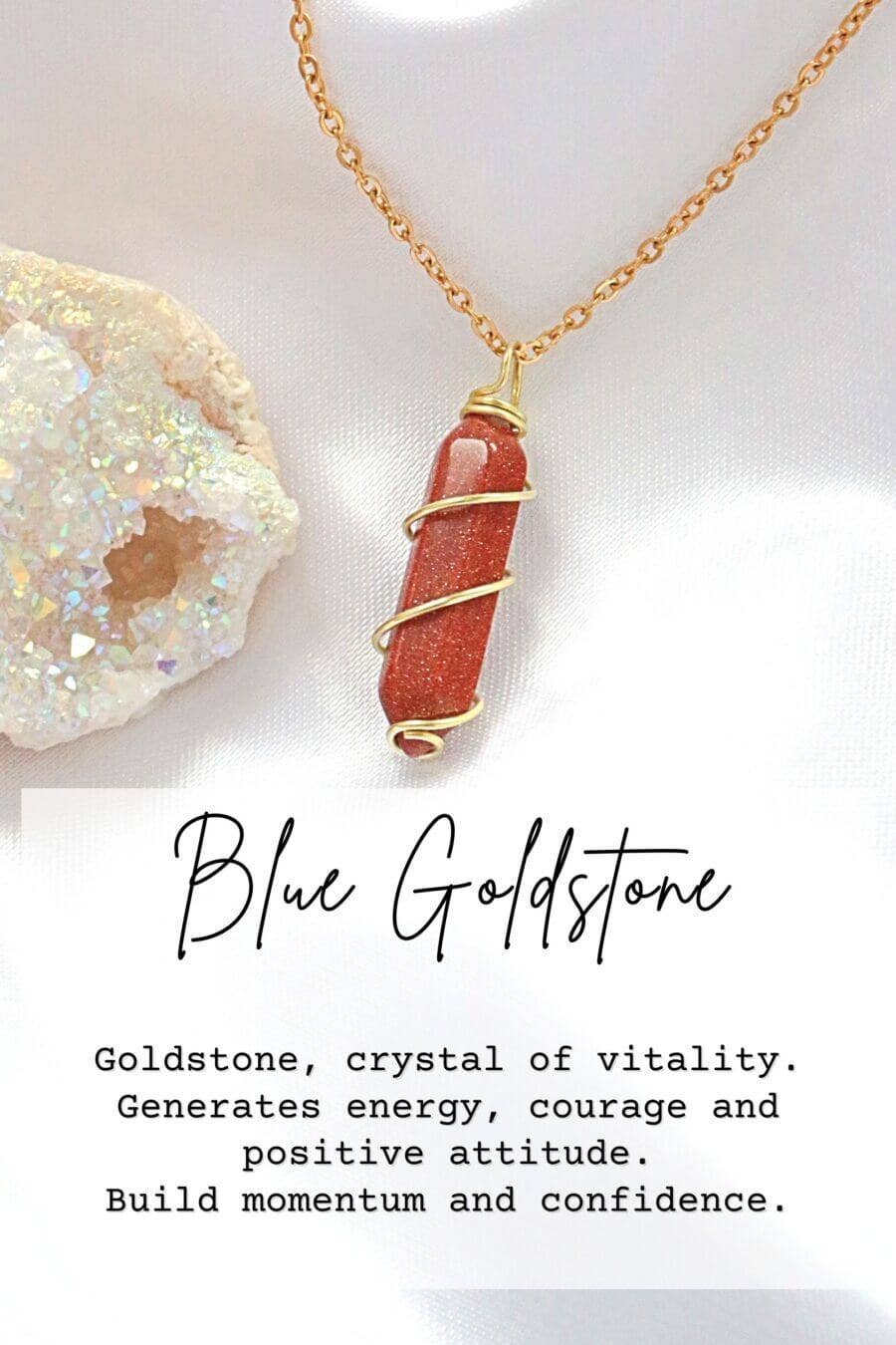 Divine Dulcet - Wholesale Pendant/Charm Necklace - Double-ended Natural Crystals 18 Karats Hand Wired Necklaces7