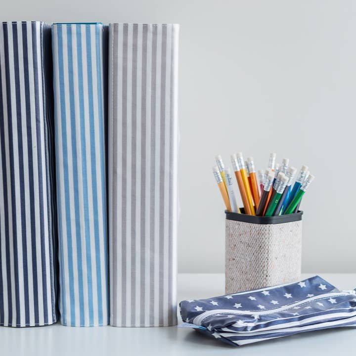 Pêra Doce - Wholesale Folders - Gray striped folder cover