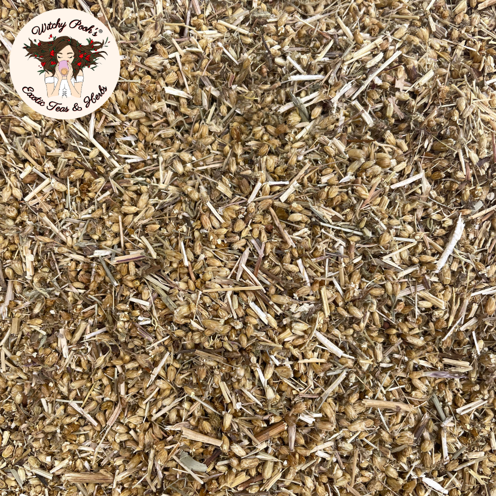 Witchy Pooh's Exotic Teas & Herbs – wholesale Loose tea – Witchy Pooh's Yarrow Tea - Whole Flowers, Caffeine Free6