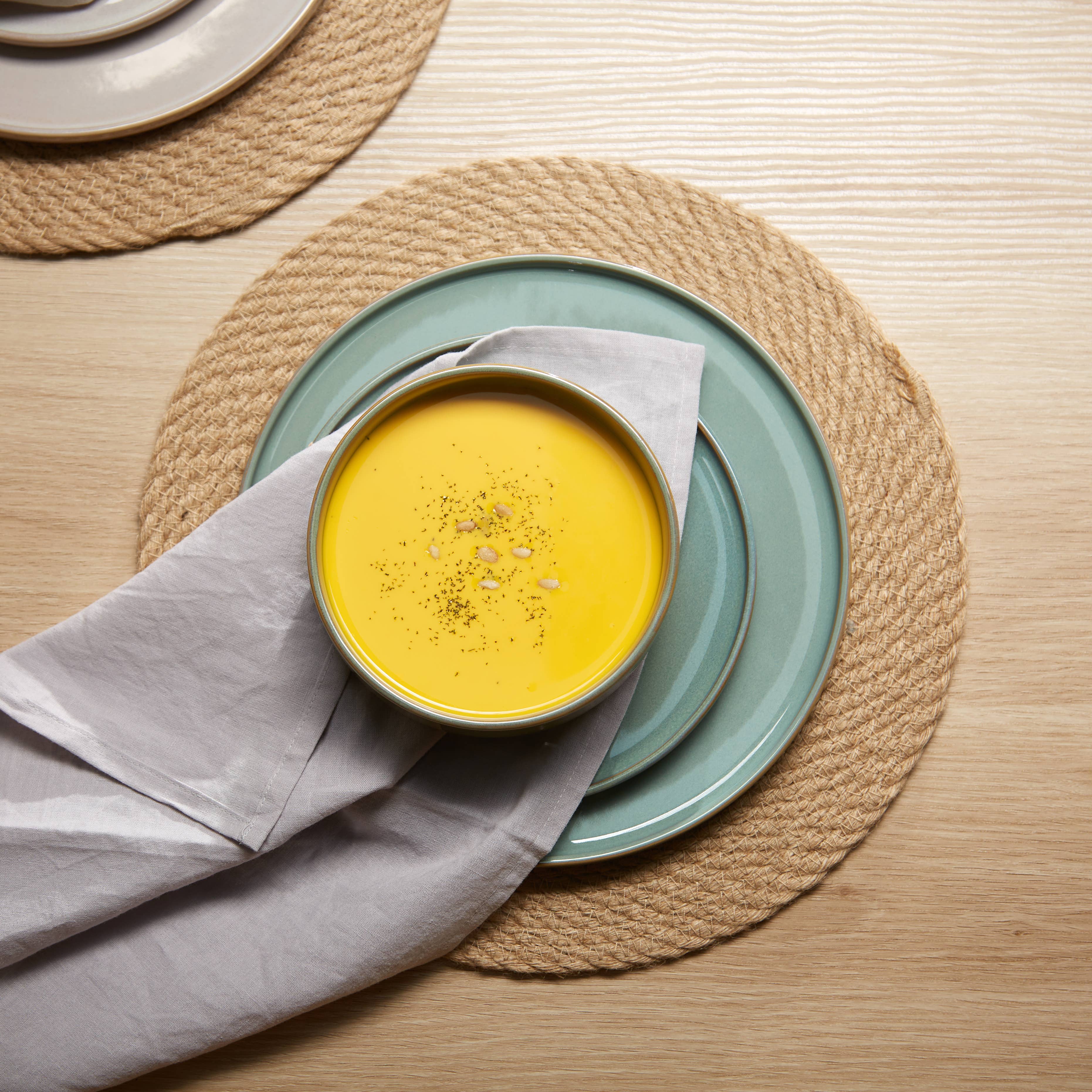 Kook - Wholesale Dinnerware Set - Kook Ceramic Dinnerware Set, 12 Piece, Somerset Collection2