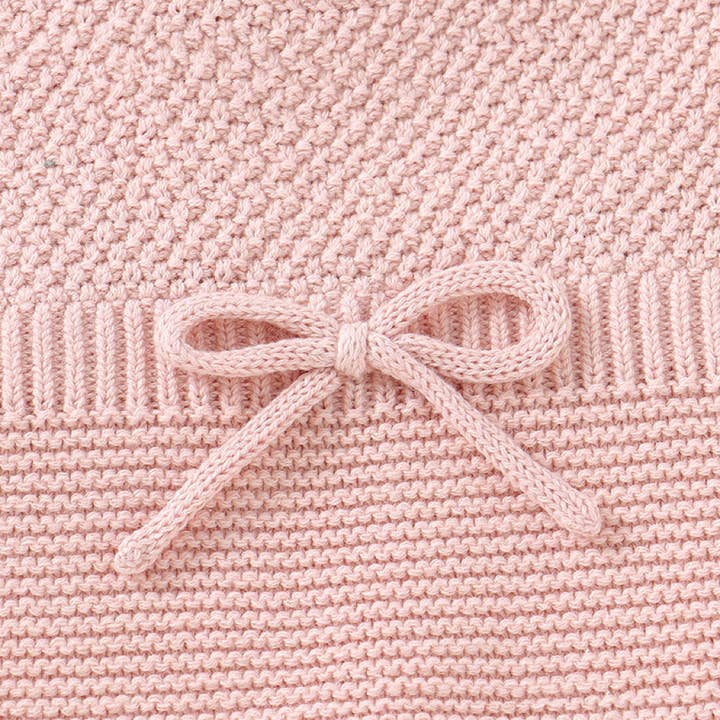MyKids-USA® - Wholesale Jumpsuit - Baby - Baby Solid Color Flying Sleeves Sweet Knitted Rompers