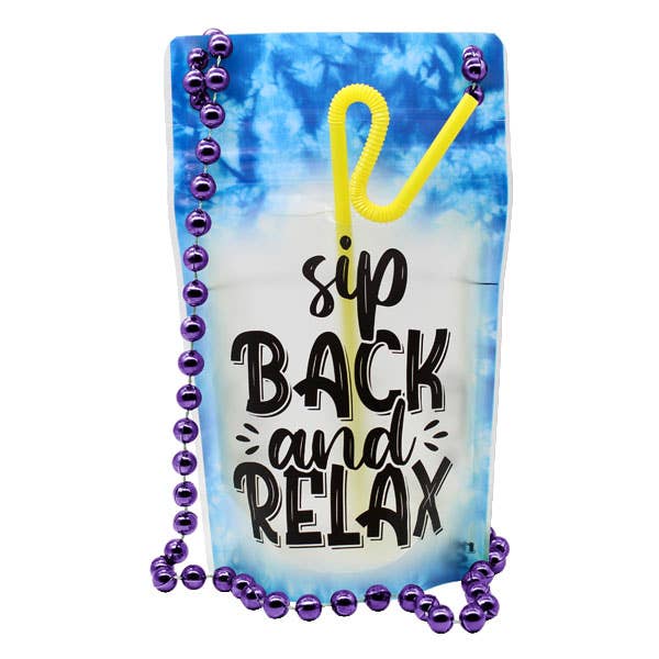 NeckSip - Vente Sacs pour bouteilles de vin - Sip Back And Relax - Sachets à boisson portables (12 oz | paquet de 2)7