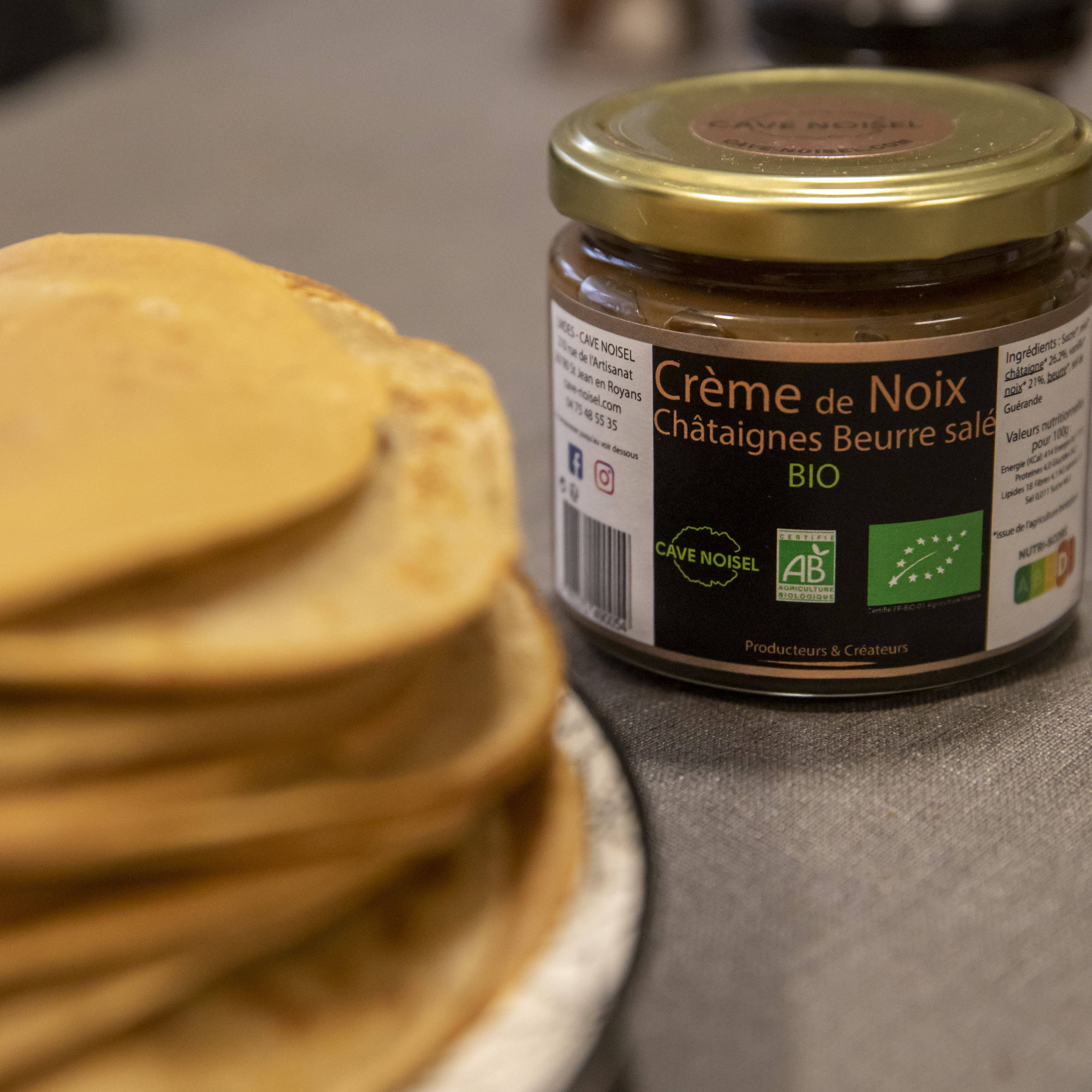 Cave Noisel - Wholesale Jam/Jelly - ORGANIC - Chestnut cream with salted butter2