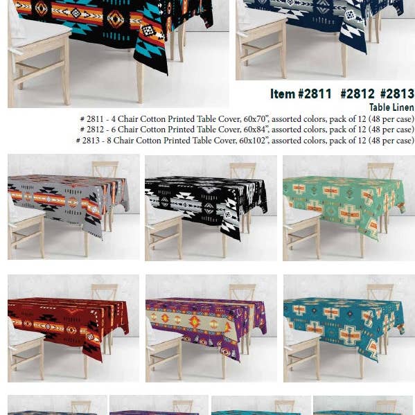 Table Cover - 6 Chair for wholesale by Silicon Valley Textiles, Inc