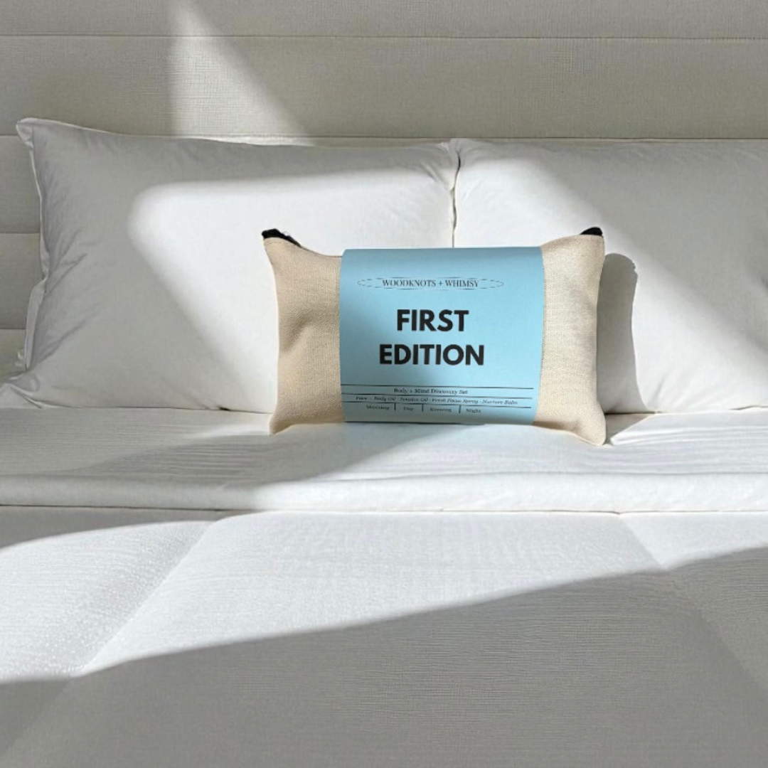 Woodknots + Whimsy - Wholesale Bath & Body Set - First Edition: Gentle Start Kit1