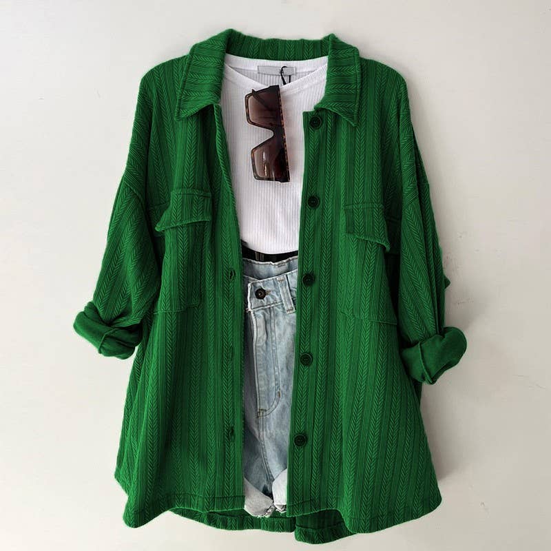 Miss Sparkling - Wholesale Button Down Shirt - Women's -  Button Down Shirt - Top Only Design1