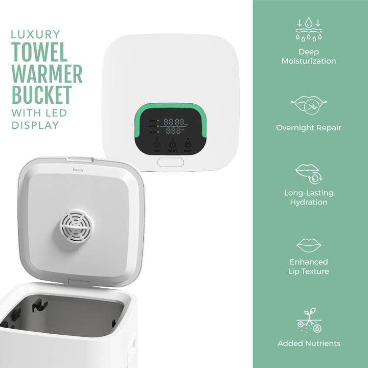 Pursonic - Wholesale Towel Holder/Hanger - Luxury Towel Warmer Bucket with LED Display1