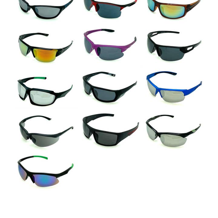 Desert Sunglass - Wholesale Sunglasses - Unisex - Sport Sunglass Assortment1