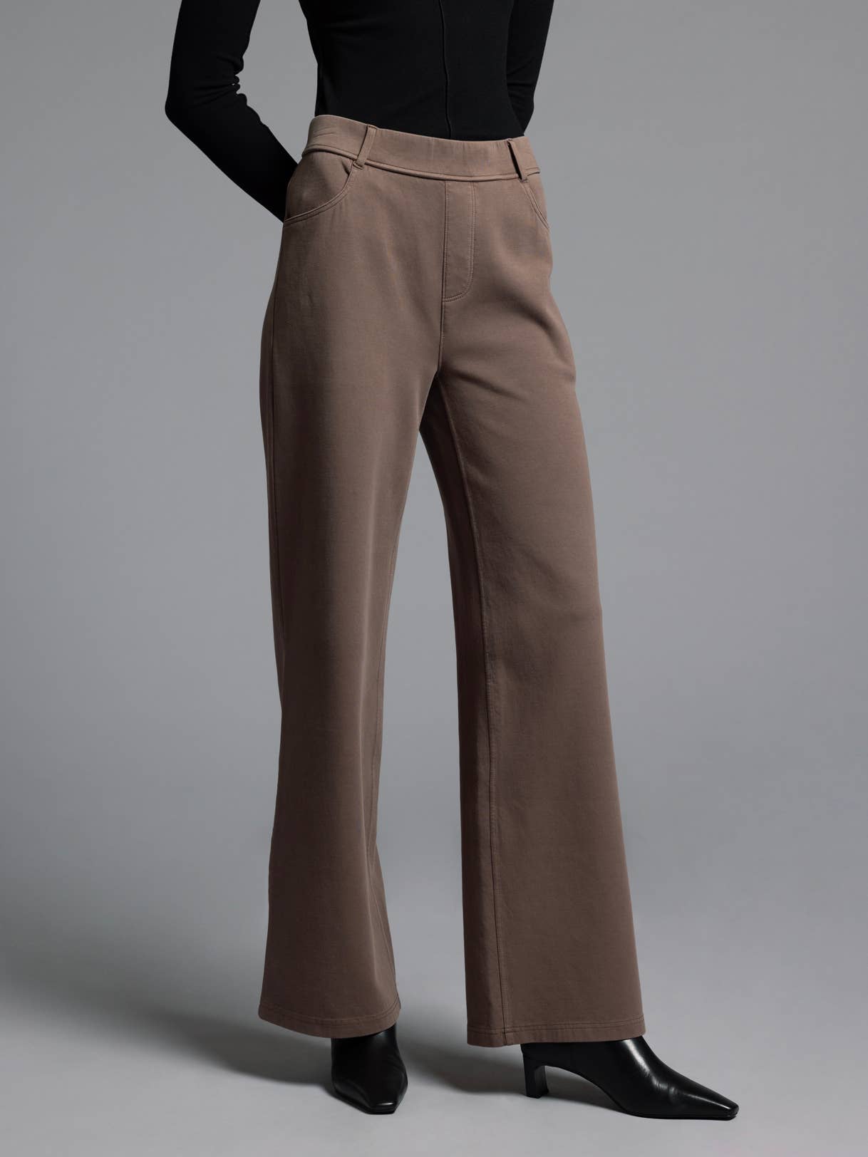 Weekend Los Angeles - Wholesale Pants - Women's - Elastic Waistband Relaxed Pants - GENEVIEVE PANTS5