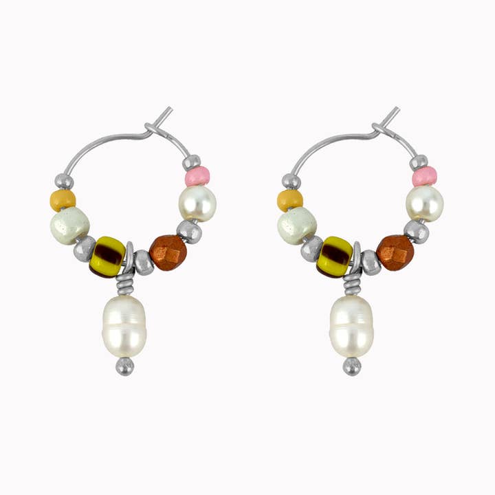 Aros Morning Sun Plateados para venta al por mayor de Don' aparte