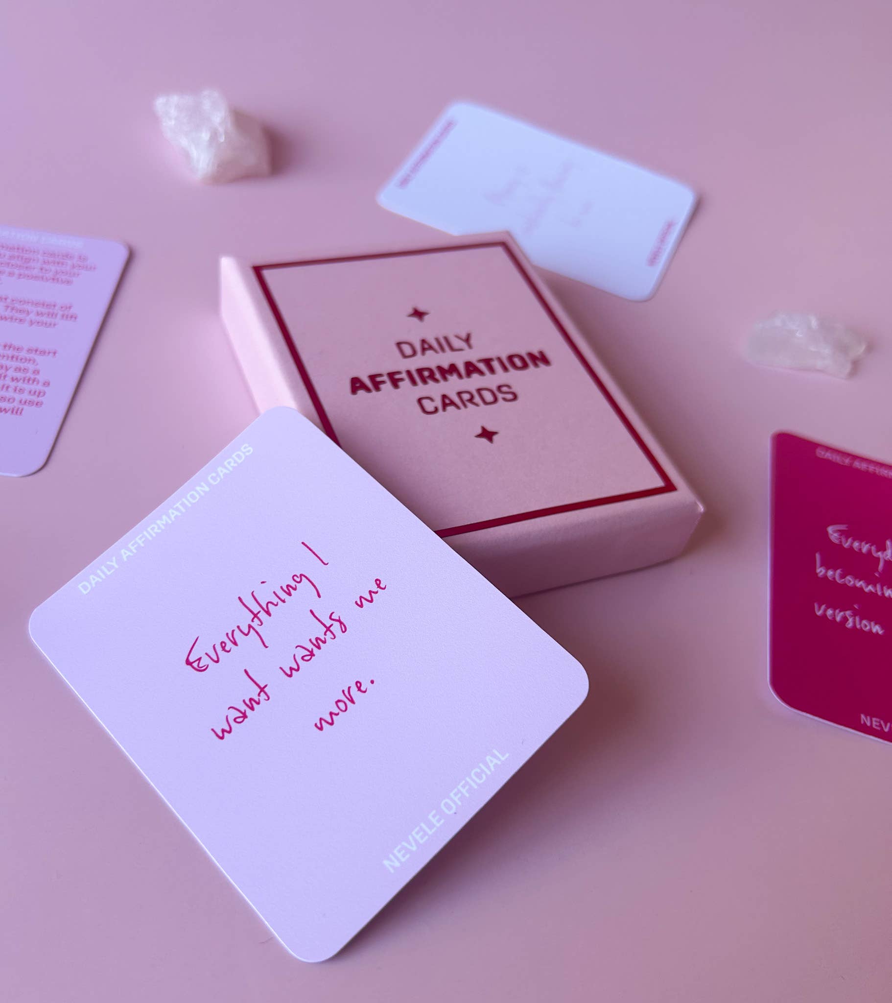 Nevele Official - Wholesale Tarot Cards - Mini Daily Affirmation Cards5